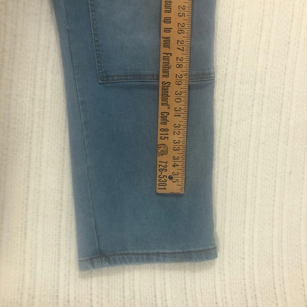 Articles Society Carpenter‎ Jeans Double Knee Denim Blue Workwear Pants 36W 30L